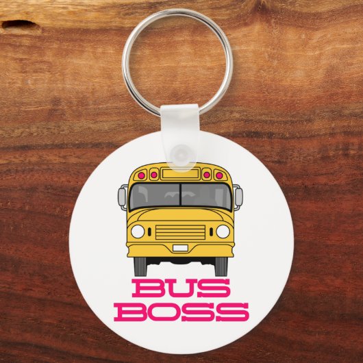 Bus Boss Sleutelhanger (Voorkant)