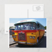 bus briefkaart (Voorkant / Achterkant)