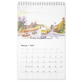 Bus Calendar Kalender (Feb 2026)