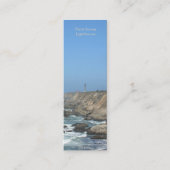 Bus. Card - Point Arena Lighthouse Mini Visitekaartje (Voorkant)