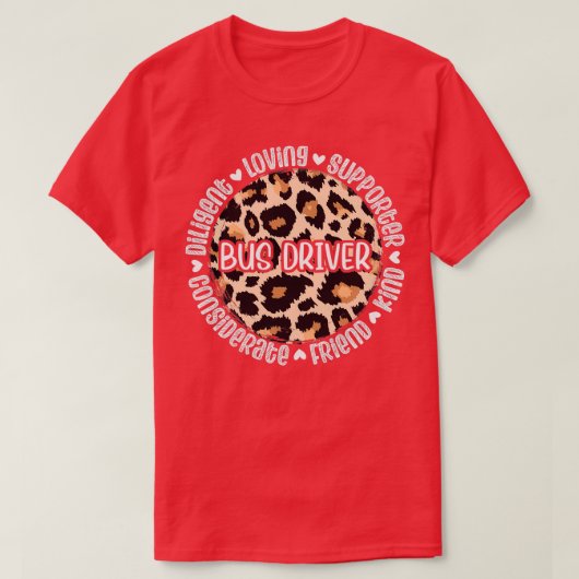 Bus Driver Appreciation T-shirt (Design voorkant)