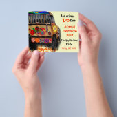 Bus driver BBQ Flyer (Hand)