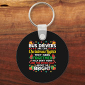 Bus Driver Co-worker Christmas Surprise Uni-adults Sleutelhanger (Voorkant)