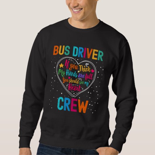 Bus Driver Crew Appreciation Week Back to School H Trui (Voorkant)
