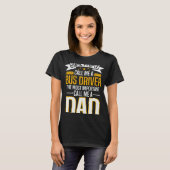 Bus Driver Dad T-shirt (Voorkant volledig)