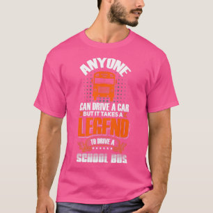 Bus Driver Design for School Bus Driver Iedereen k T-shirt