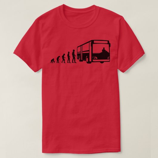Bus Driver Evolution Bus Driver Professional Job T-shirt (Design voorkant)