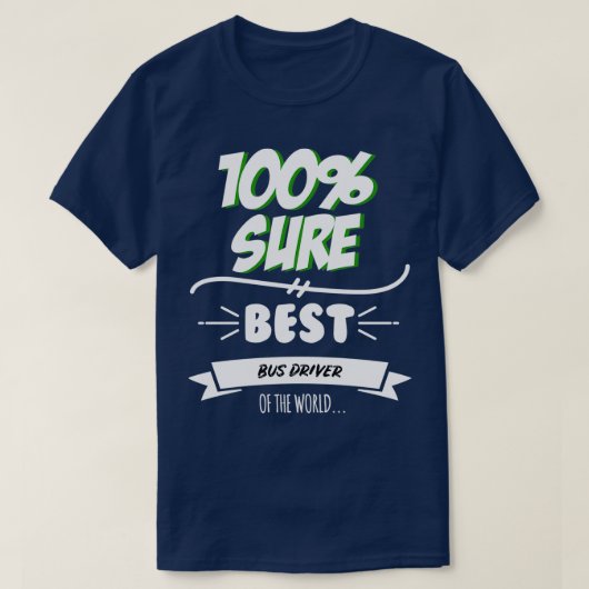 Bus Driver Funny Slogan Hobby Work Worker Fun T-shirt (Design voorkant)