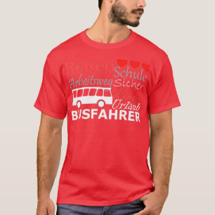 Bus driver gift Bus-driver kerstcadeau T-shirt