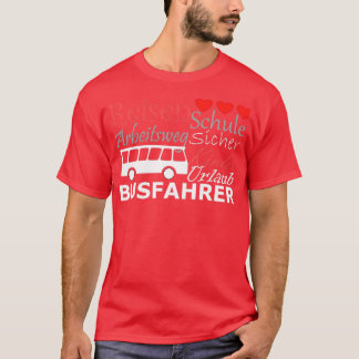 Bus driver gift Bus-driver kerstcadeau T-shirt