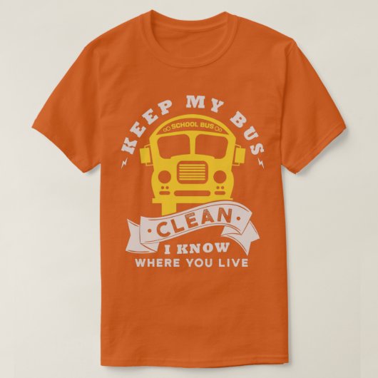Bus driver Gifts voor een Funny Bus driver 7 T-shirt (Design voorkant)
