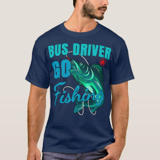 Bus Driver Go Vist ontwerpprijsopgave T-shirt
