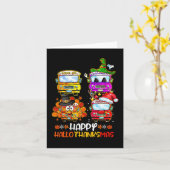 Bus Driver Happy Hanksmas Thanksgiving Chris Kaart (Gele Bloem)