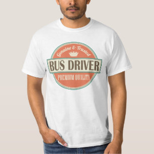 Bus Driver  Logo Mannen T-shirt