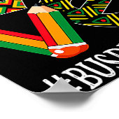 Bus Driver Love Map African American Black History Poster (Hoek)