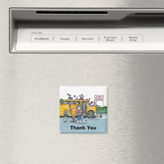 Bus Driver Magnet (Insitu (Vaatwasser))