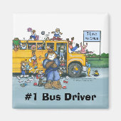 Bus Driver Magnet (Voorkant)