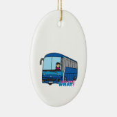 Bus Driver medium Keramisch Ornament (Rechts)