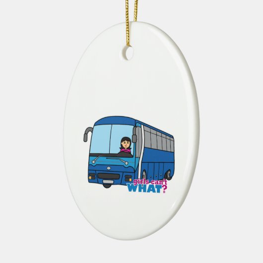 Bus Driver medium Keramisch Ornament (Links)