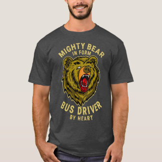 Bus Driver Mighty Beer Chief Executive Officer Des T-shirt