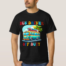 Bus Driver Off Duty Laatste dag van school zomer n