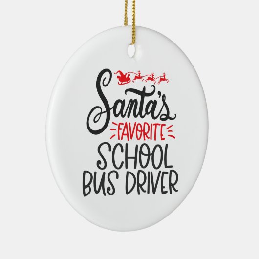 Bus Driver Ornament (Rechts)