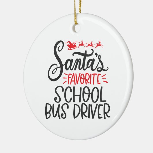 Bus Driver Ornament (Links)