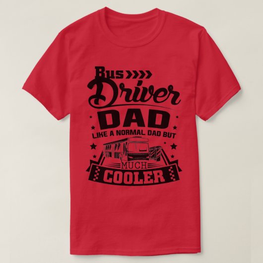 Bus Driver Pap 2 T-shirt (Design voorkant)