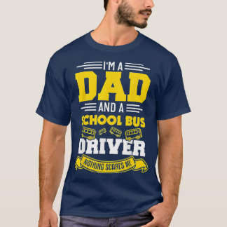Bus Driver Pap Funny Pap School Bus Stuft Gift T-shirt