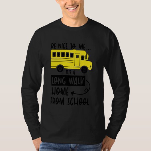 Bus Driver Professional School Bus Driver School F T-shirt (Voorkant)