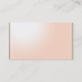 Bus Driver Professional Visitekaartje (Achterkant)