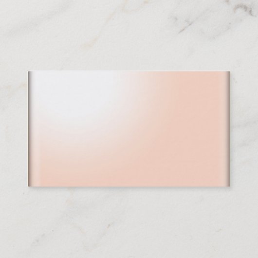 Bus Driver Professional Visitekaartje (Achterkant)