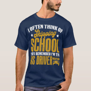 Bus Driver Schoolbus T-shirt