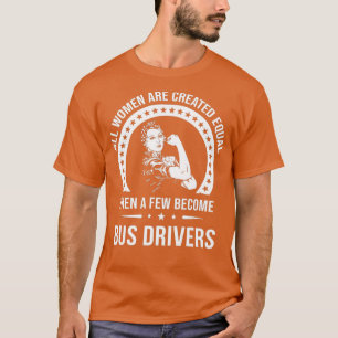 Bus Driver Shirt voor vrouwelijke buschauffeur