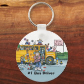 Bus Driver Sleutelhanger (Voorkant)