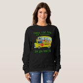 Bus Driver Summer Vacking Student Happy Last Day Trui (Voorkant volledig)