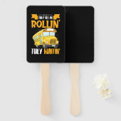 Bus Driver Zie Me Rollin Handwaaier (Voorkant en achterkant)