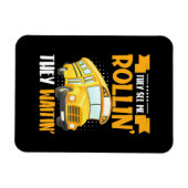 Bus Driver Zie Me Rollin Magneet (Horizontaal)