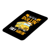 Bus Driver Zie Me Rollin Magneet (Linkerzijde)