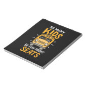 Bus driver Zoveel Kinderen Notitieblok (Linkerzijde)