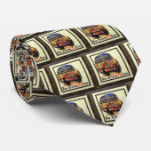 Bus Drivers geven zorg Stropdas (Opgerold)