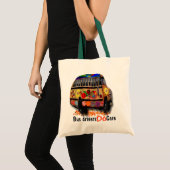 Bus Drivers geven zorg Tote Bag (Voorkant (product))