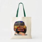 Bus Drivers geven zorg Tote Bag (Voorkant)