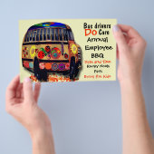 Bus Drivers Jaarlijkse BBQ Flyer (Hand)