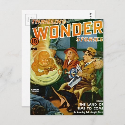 Bus Ghost Briefkaart (Voorkant / Achterkant)