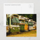 BUS GRAVEYARD BRIEFKAART (Voorkant / Achterkant)