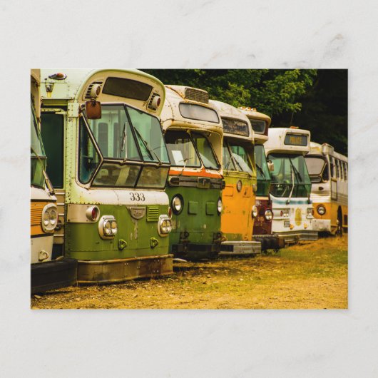 BUS GRAVEYARD BRIEFKAART (Voorkant)