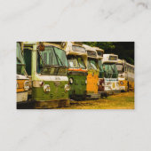 BUS GRAVEYARD BUSINESS CARD TEMPLATE VISITEKAARTJE (Achterkant)