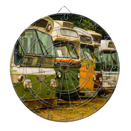 Bus Graveyard Metal Cage Dartboard Dartbord