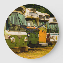Bus Graveyard Round (Grote wandklok) Grote Klok